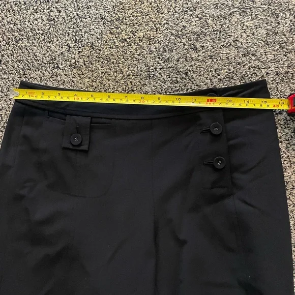 Etcetera Dress Pants Slacks Black Business Casual Buttons Size 2 (J) - Picture 6 of 6